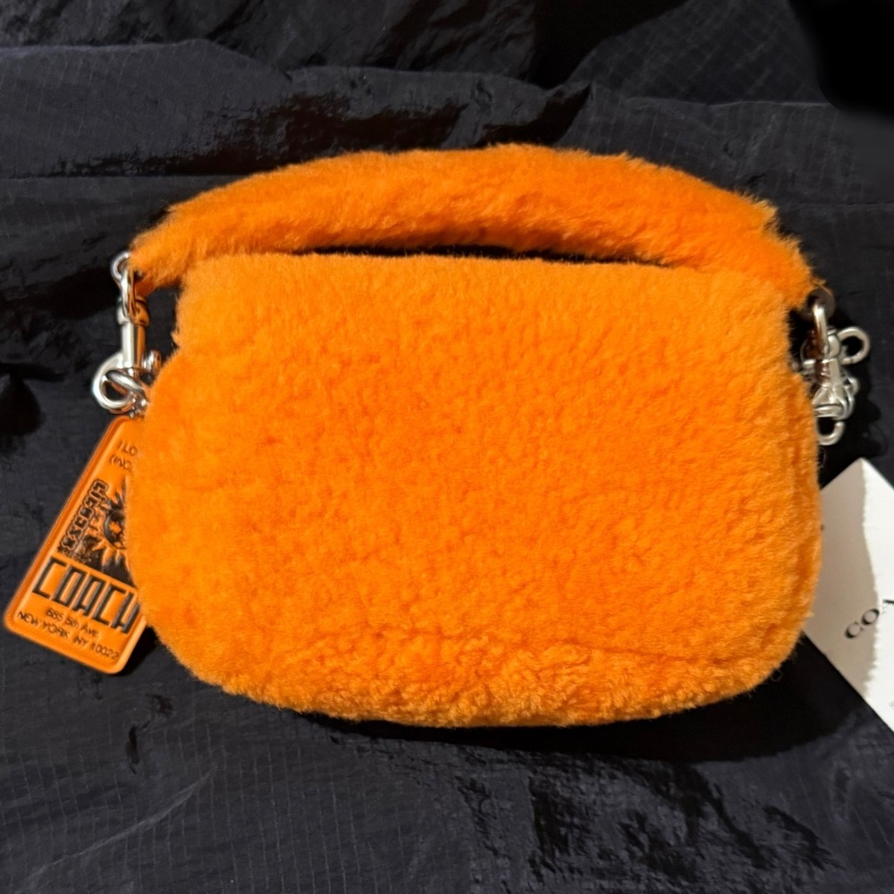 Coach Tabby Bag 12 Mini Shearling - Picture 7 of 10